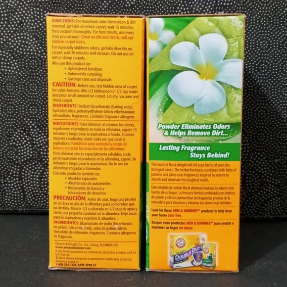 🟢 $ 5.00 Arm & Hammer Carpet Odor Eliminator plus OXI CLEAN (pack of 2) - Picture 4 of 4